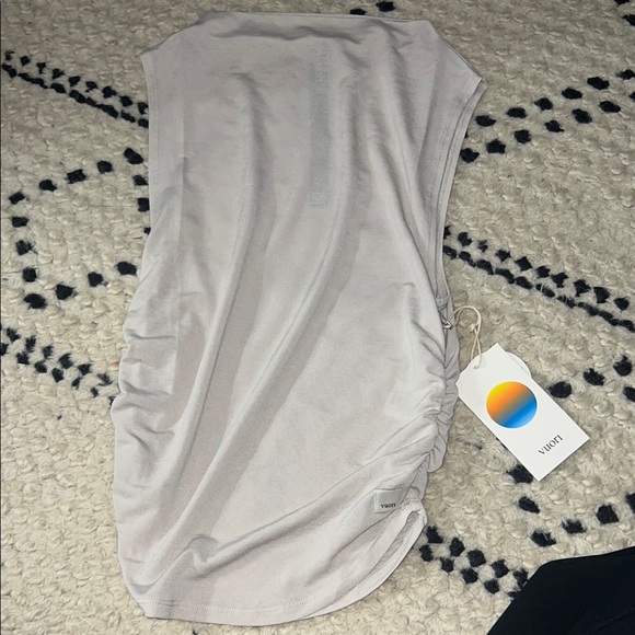 lunya Tops - Vuori westerlies mock tank suede